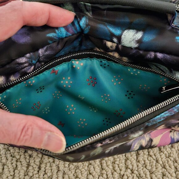 NWOT Lug Trolley Crossbody in Bloom Black - Picture 8 of 9